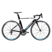 ロードバイク REACTO 400 47cm 700×23C 外装22段変速(フロント2段×リア11段) ブラック/ホワイト(プロセスブルー) AMA040475 EKWA