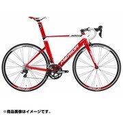 ロードバイク REACTO 400 54cm 700×23C 外装22段変速(フロント2段×リア11段) レッド/ホワイト(ブラック) AMA040545 ERW3