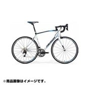 ロードバイク RIDE 400 52cm 700×25C 外装22段変速(フロント2段×リア11段) ホワイト/ブラック(プロセスブルー) AMR040525 EWKN