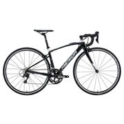 ロードバイク RIDE 410 39cm 700×25C 外装22段変速(フロント2段×リア11段) ブラック/ホワイト AMR041395 EKW6
