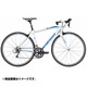 ロードバイク RIDE 80 44cm 700×25C 外装16段変速（フロント2段×リア8段） ホワイト AMR008445 EW02