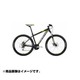 マウンテンバイク BIG.SEVEN 20-MD 38cm 27.5型 外装24段変速（フロント3段×リア8段） マットブラック（ホワイト/グリーン） BM702385 EK24