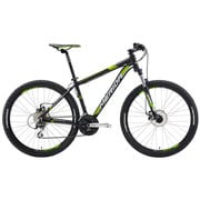 マウンテンバイク BIG.SEVEN 20-MD 43cm 27.5型 外装24段変速(フロント3段×リア8段) マットブラック(ホワイト/グリーン) BM702435 EK24