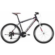 マウンテンバイク MATTS 6.10-V 37cm 26型 外装21段変速(フロント3段×リア7段) マットアントラシート(ホワイト/レッド) BM610375 EK25