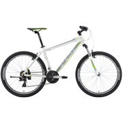 マウンテンバイク MATTS 6.10-V 41cm 26型 外装21段変速（フロント3段×リア7段） ホワイト（グレー/グリーン） BM610415 EW22