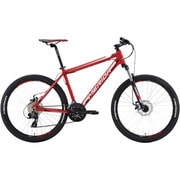 マウンテンバイク MATTS 6.15-MD 46cm 26型 外装24段変速(フロント3段×リア8段) レッド(ホワイト/ブラック) BM615465 ER11
