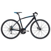 ロードバイク GRAN SPEED 100MD 47cm 700×32C 外装24段変速（フロント3段×リア8段） シルクブラック（プロセスブルー/D.グレー） AMGS10475 EK09