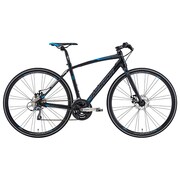 ロードバイク GRAN SPEED 100MD 50cm 700×32C 外装24段変速(フロント3段×リア8段) シルクブラック(プロセスブルー/D.グレー) AMGS10505 EK09