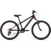 子ども用自転車 MATTS J24 28cm 24型 外装8段変速 マットブラック BMMTB285 EK26