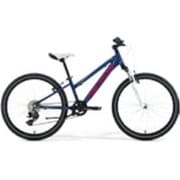 子ども用自転車 MATTS J24 28cm 24型 外装8段変速 マットダークブルー BMMTG275 EB33