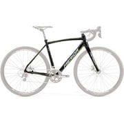 シクロクロスフレーム CYCLO CROSS 500 FRAME 47cm MET.ブラック(グリーン/ホワイト) ACC50475F