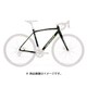 シクロクロスフレーム CYCLO CROSS 500 FRAME 50cm MET.ブラック（グリーン/ホワイト） ACC50505F