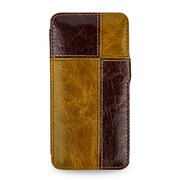 CBR-APIP6LMS4TBCBP [BONRONI Premium Leather Case for iPhone 6 Plus/6s Plus Plutus 濃茶/茶]