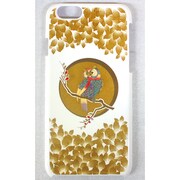 I6-MK0-015 [iPhone 6 4.7インチ用ケース ふくろう 白]