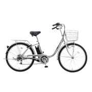 電動アシスト自転車 26型 外装6段変速 シルバー CES26MK2SL