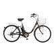 電動アシスト自転車 26型 外装6段変速 ブラウン CES26MK2BR