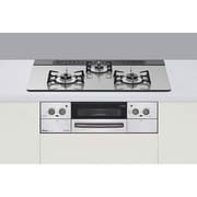 ビルトインコンロ リッセ ワイド幅75cmタイプ LP クリアアイスグレー RHS71W17G24R-STW-LP