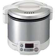 こがまる タイマー&ジャー付 ガス炊飯器 3合炊きタイプ 0.5~3合 都市ガス グレイッシュホワイト 111-R541-13A