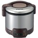 こがまる タイマー＆ジャー付 ガス炊飯器 3合炊きタイプ 0.5～3合 LPガス ダークブラウン 111-R540-LP