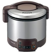 こがまる タイマー＆ジャー付 ガス炊飯器 3合炊きタイプ 0.5～3合 LPガス ダークブラウン 111-R540-LP