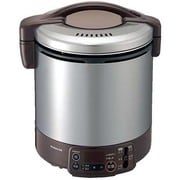 こがまる タイマー＆ジャー付 ガス炊飯器 1升炊きタイプ 2合～1升 LPガス ダークブラウン 111-R544-LP