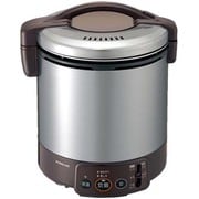 こがまる ジャー付 ガス炊飯器 1升炊きタイプ 2合～1升 LPガス ダークブラウン 111-R554-LP