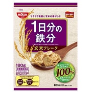 日清シスコ 1日分の鉄分 玄米フレーク 180g