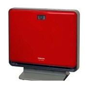 人体感知センサー付セラミックヒーター レッド DSF-VM08(R)