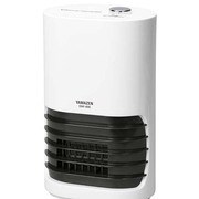 ミニセラミックヒーター 温度調節機能付 ホワイト DMF-B06(W)
