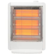 電気ストーブ 990W 転倒時電源OFF ホワイト DS-K102(W)