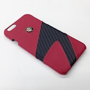 AR-HCIP6S-4C/D2RD [iPhone 6/6s 4.7インチ ALFAROMEOライセンスケース 本革ハードケース レッド]