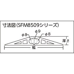 ヨドバシ.com - デンサン DENSAN SFM8509BG [フラットソフトモール