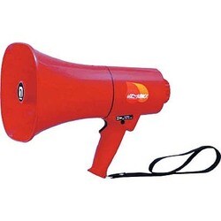 TS713P [レイニーメガホン15W 防水仕様 サイレン音付き（電池別売）]