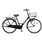 シティサイクル STEP CRUZ(ステップクルーズ) 点灯虫 26型 内装3段変速 T.Xクロツヤケシ SC63T5