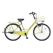 シティサイクル STEP CRUZ（ステップクルーズ） ダイナモランプ 26型 変速なし E.Xシトロンイエロー SC605