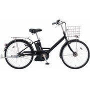 電動アシスト自転車 アシスタユニ プレミア 24型 内装3段変速 P.クリスタルブラック A4UP84