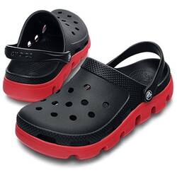 ヨドバシ.com - crocs クロックス Duet Sport Clog ブラック レッド M10 [デュエット スポーツ クロッグ]  通販【全品無料配達】