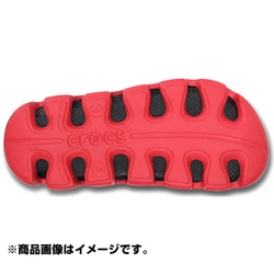 ヨドバシ.com - crocs クロックス Duet Sport Clog ブラック レッド M10 [デュエット スポーツ クロッグ]  通販【全品無料配達】