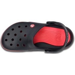 ヨドバシ.com - crocs クロックス Front Court Clog ブラック レッド