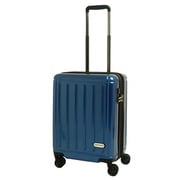 拡張型ハードファスナーキャリーケース 旅行日数目安：2～3泊 38L/47L（拡張時） TSAロック搭載 機内持ち込み可 メタリックブルー OD-0692-48