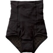 ブレスサーモ・ライトウエイトハイウエストウォーマーショーツ レディース S ブラック [73CQ50609]