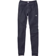 ブレスサーモウール・ヘビーウエイトロングタイツ レディース L チャコール [73CQ46108]