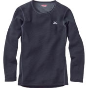 ブレスサーモウール・ヘビーウエイトクルーネック長袖シャツ レディース M チャコール [73CW46108]