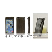 ip5mk7002 [MobaKawa イタリアンホース iPhone 5/5s用ケース プレミアム ブラック]