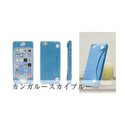 ip4mk2005 [MobaKawa カンガルー iPhone 4s用ケース スカイブルー]