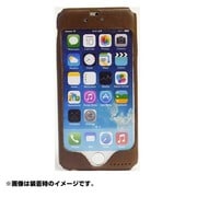 ip6mk7004 [MobaKawa イタリアンホース iPhone 6 4.7インチ用ケース ダークブラウン]