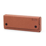 ペンケース パスコ 赤茶 41600006
