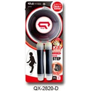 QX-2820-D [クイックス クイックステップ なわとび ブラック]