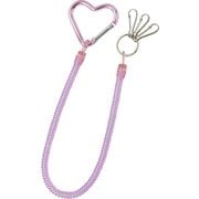 SK-4101-P [スパイラルキーチェーン ロング 30cm-120cm ピンク]