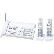 デジタルコードレス普通紙ファクス おたっくす かんたん子機2台付き ホワイト KX-PD503UW-W